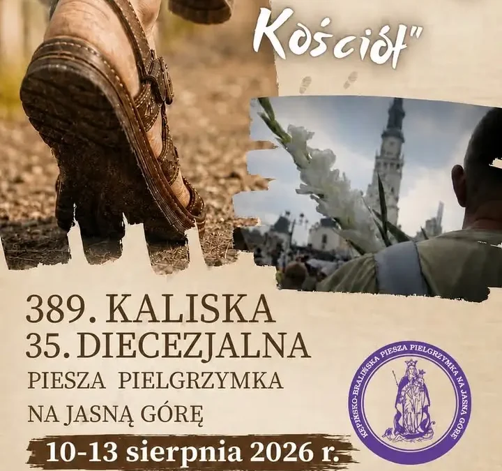 Piesza pielgrzymka na Jasną Górę – zapisy już wkrótce