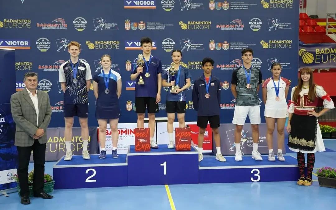 Srebrny medal Hani Wylęgi na Serbian U17 International