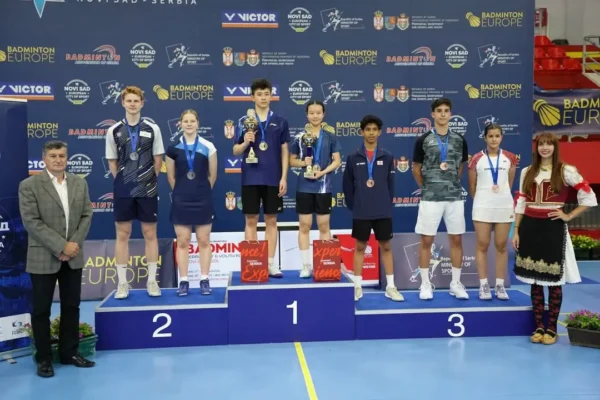 Srebrny medal Hani Wylęgi na Serbian U17 International