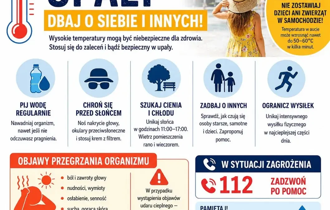 Upały w Wielkopolsce – IMGW ostrzega przed wysokimi temperaturami