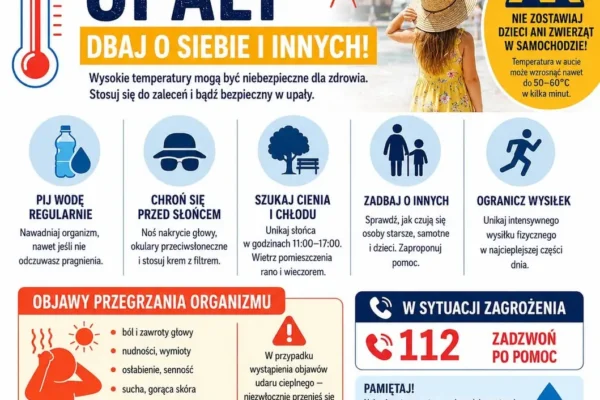 Upały w Wielkopolsce – IMGW ostrzega przed wysokimi temperaturami