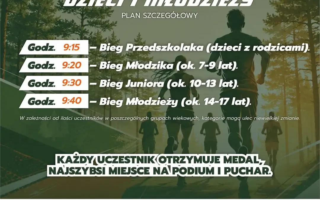 X Bieg Rychtalaka – sportowe emocje dla dzieci i młodzieży 4 lipca