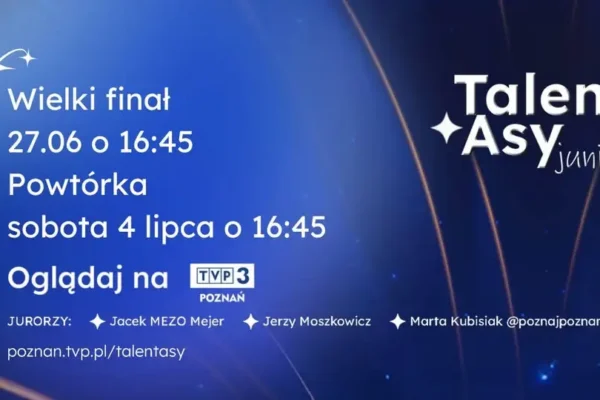 Wielki Finał TalentAsów Junior 2026 – reprezentanci Gminy Baranów na antenie TVP3 Poznań