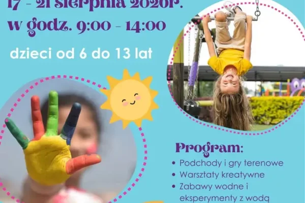 Bezpłatne wakacyjne zajęcia dla dzieci w Gminie Perzów