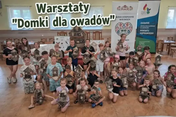 Warsztaty ekologiczne „Domki dla owadów” w Osinach za nami