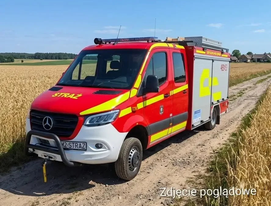 Przewrócone drzewo zablokowało drogę w Słupi pod Kępnem