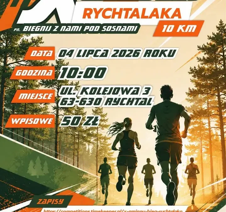 X Gminny Bieg Rychtalaka startuje już dziś o 10:00