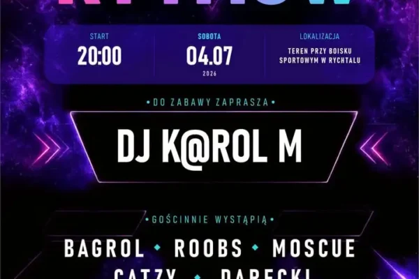 Noc Klubowych Rytmów zakończy Dni Gminy Rychtal