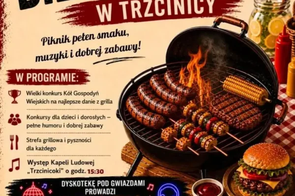 Biesiadowanie w Trzcinicy – grill, konkursy i zabawa już dziś!