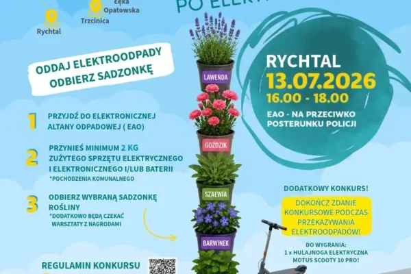 Wakacyjna zbiórka elektroodpadów w gminach Kępno, Bralin, Baranów i innych – do 18:00