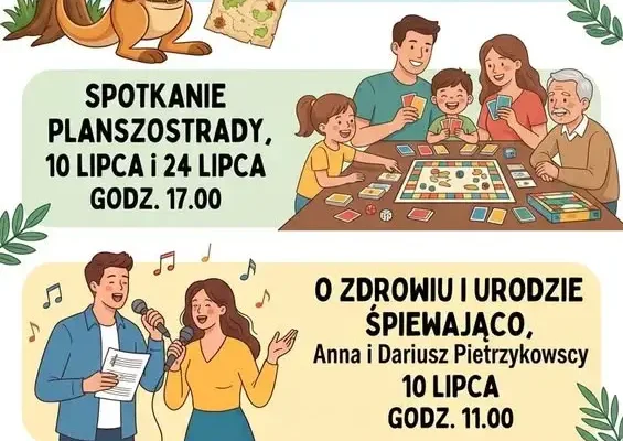 Wakacyjne atrakcje w bibliotece – muzyka, teatr i warsztaty dla każdego
