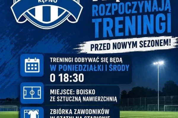Juniorzy Polonii 1908 Marcinki Kępno ruszają z przygotowaniami do nowego sezonu