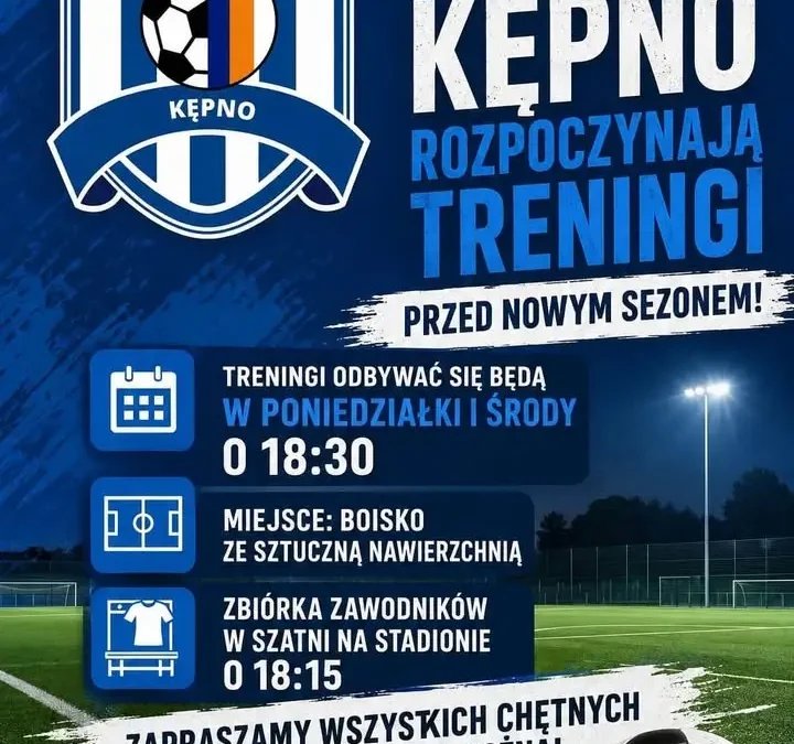 Juniorzy Polonii 1908 Marcinki Kępno ruszają z przygotowaniami do nowego sezonu