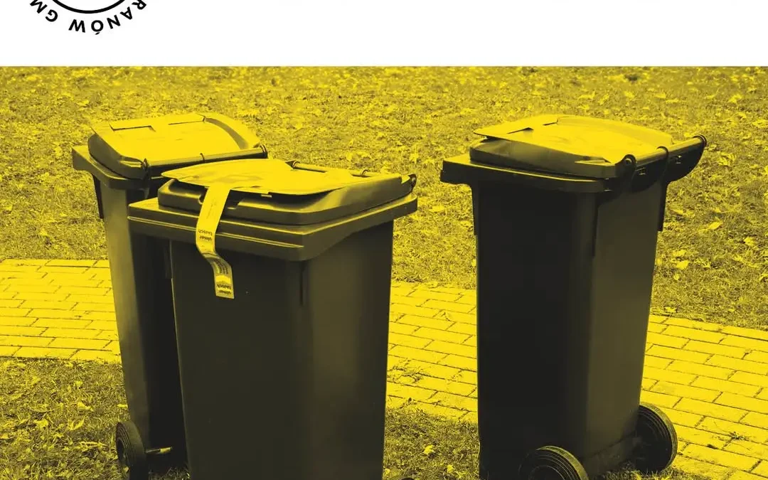 Odbiór pojemników na odpady w Gminie Baranów od 20 lipca