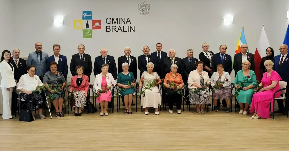 Złote Gody w Gminie Bralin – pary świętowały 50-lecie małżeństwa