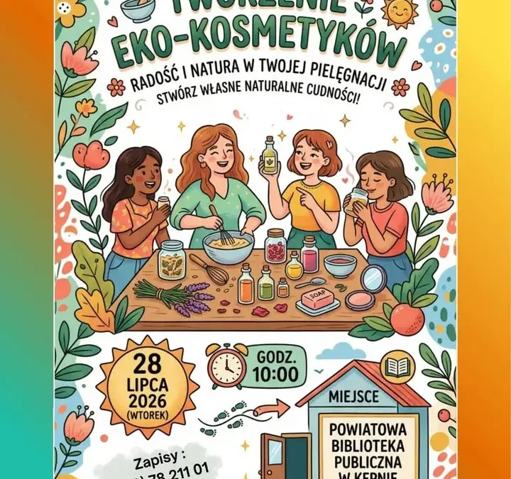 Warsztaty eko-kosmetyków w Kępnie – stwórz naturalne perfumy
