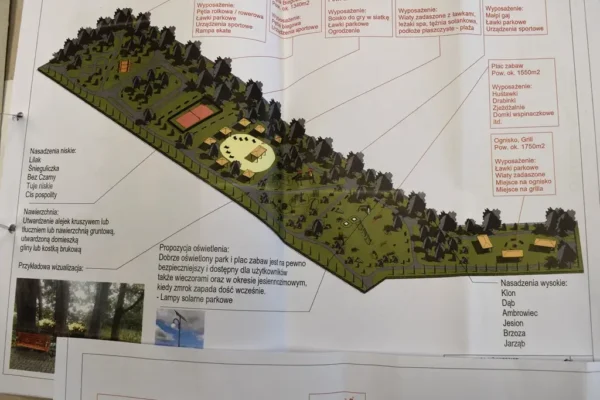 Gmina Trzcinica przejęła nieodpłatnie działkę w Laskach pod centrum rekreacji