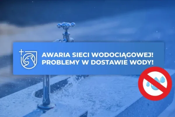 Przerwy w dostawie wody w gminie Rychtal 9 lipca