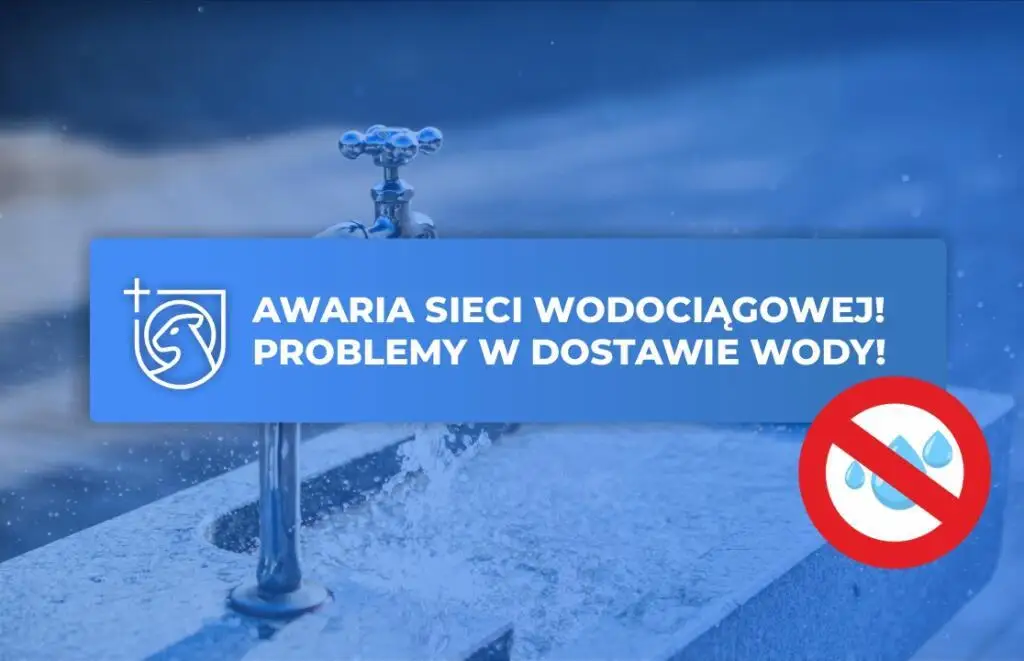 Przerwy w dostawie wody w gminie Rychtal 9 lipca