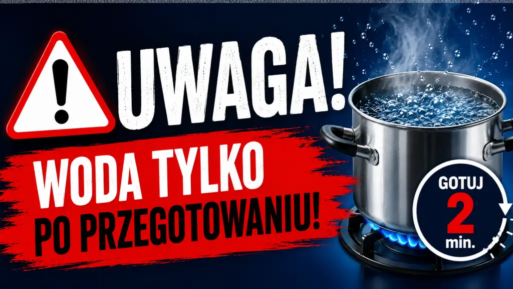Uwaga! Woda w 15 miejscowościach gminy Rychtal tylko po przegotowaniu