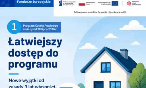 Zmiany w Programie Czyste Powietrze od 20 lipca 2026 – łatwiejszy dostęp i wyższe dotacje