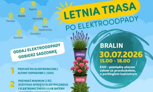 Oddaj elektroodpady – odbierz sadzonkę w gminie Bralin