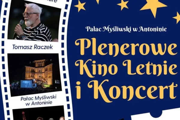 Plenerowe kino i koncert w Antoninie już 25 lipca