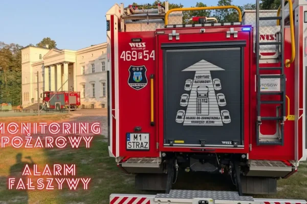 Pożar w Mroczeniu: Alarm okazał się fałszywy