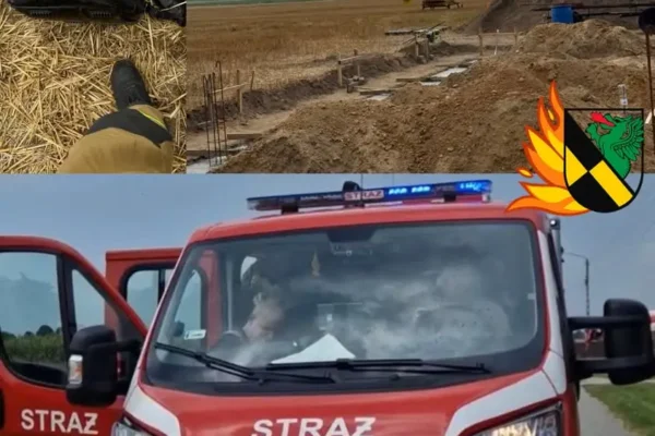 Zdarzenie medyczne w Brzeziu: interwencja OSP Perzów z udziałem LPR