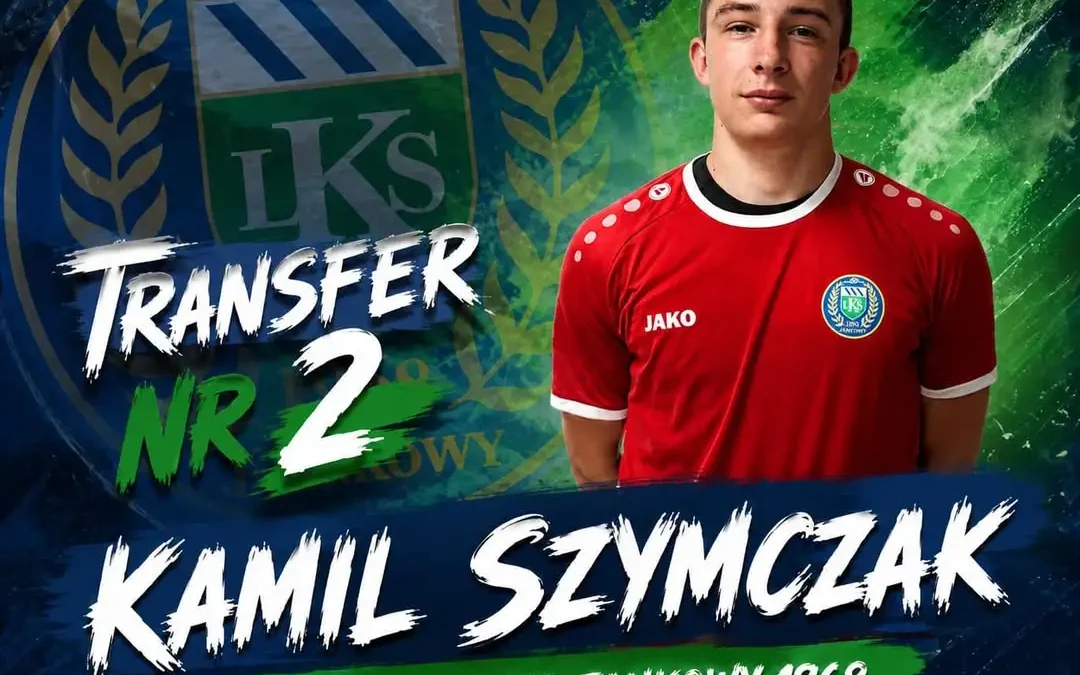Kamil Szymczak nowym bramkarzem LKS Jankowy 1968