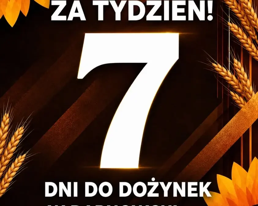Gminne Dożynki 2026 w Darnowcu już za tydzień – wystąpią Modrzewiacy i LA MARO