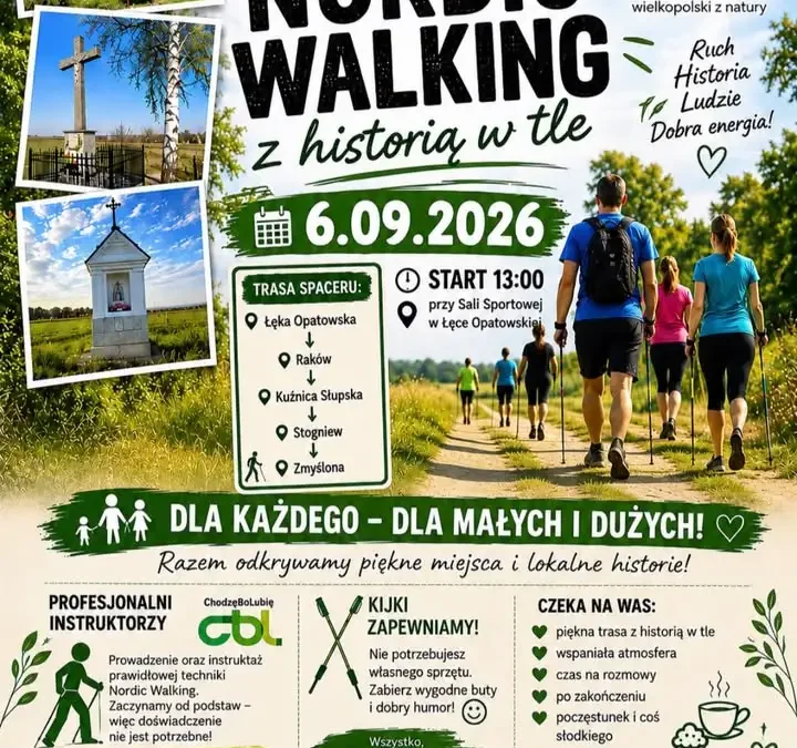 KGW Zmyślona Słupska zaprasza na Nordic Walking z historią w tle
