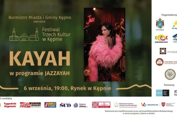 Kayah z jazzowym projektem „Jazzayah” na Festiwalu Trzech Kultur w Kępnie