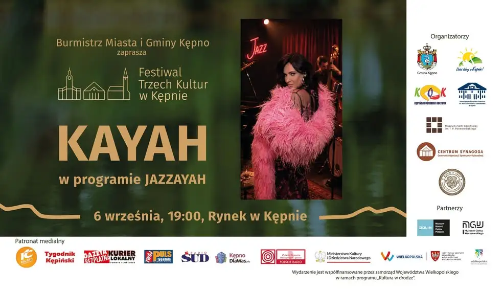 Kayah z jazzowym projektem „Jazzayah” na Festiwalu Trzech Kultur w Kępnie