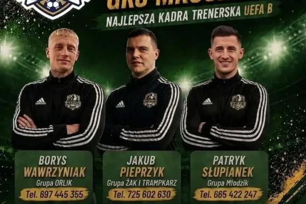 GKS Mroczeń prowadzi nabór do grup młodzieżowych – trenerzy z licencją UEFA B