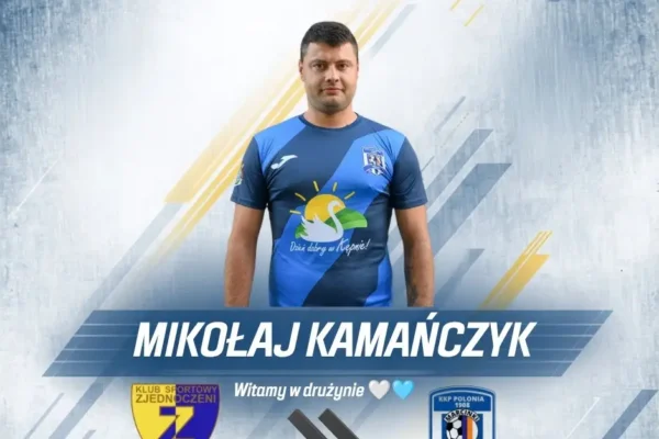 Mikołaj Kamańczyk nowym zawodnikiem Polonii 1908 Marcinki Kępno
