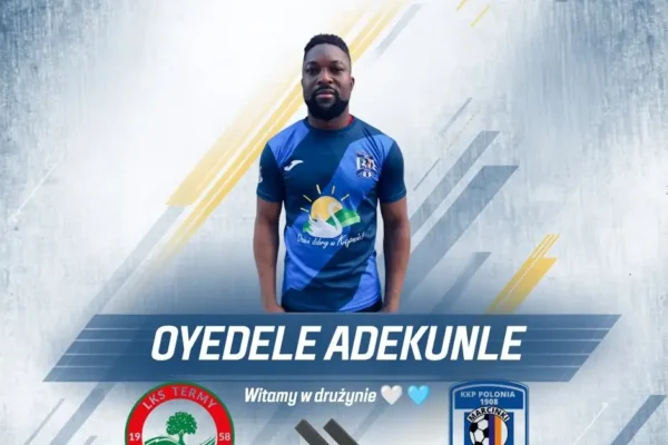 Oyedele Adekunle nowym napastnikiem Polonii 1908 Marcinki Kępno