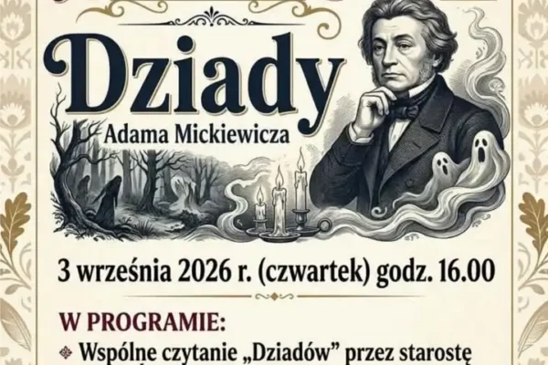Narodowe Czytanie „Dziadów” w Kępnie – spotkanie z literaturą i muzyką