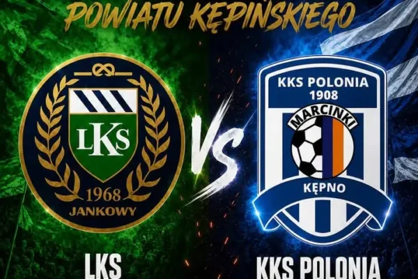 Derby powiatu kępińskiego: LKS Jankowy 1968 podejmuje Polonię Marcinki Kępno