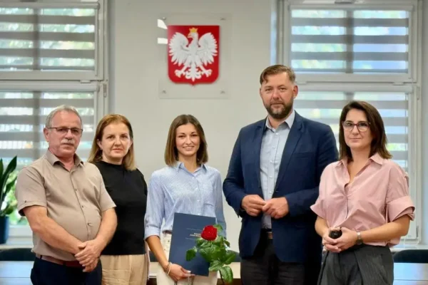 Nauczyciele z gminy Rychtal otrzymali akty nadania stopnia nauczyciela mianowanego