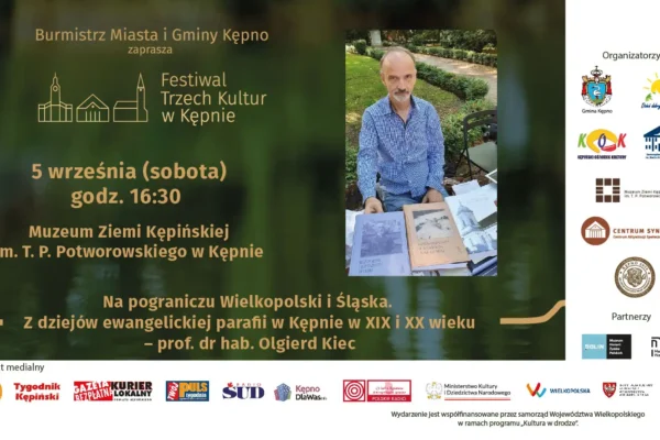 Festiwal Trzech Kultur w Kępnie: warsztaty kaligrafii i wykład o ewangelikach