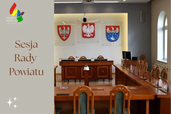 XXXV Sesja Rady Powiatu Kępińskiego: transmisja online i porządek obrad