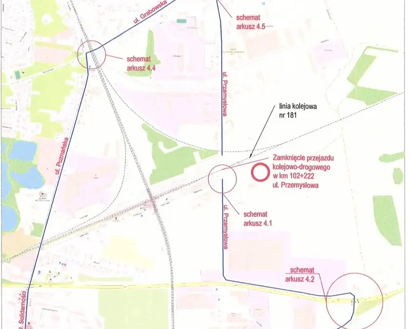 Czasowa zmiana organizacji ruchu na ul. Przemysłowej w Kępnie od 8 do 11 września