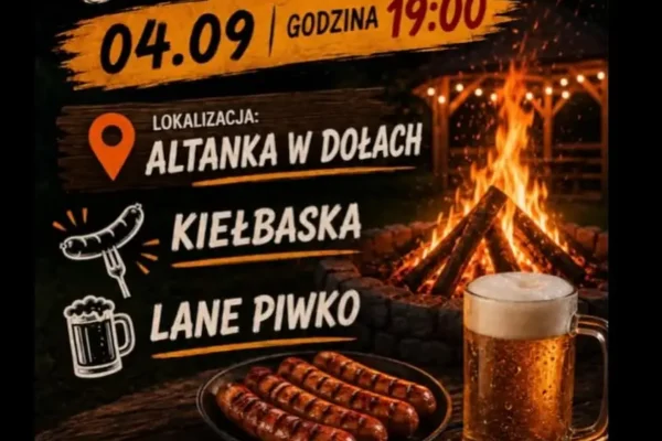 Wspólne ognisko w Perzowie – integracja mieszkańców przy Altance w Dołach