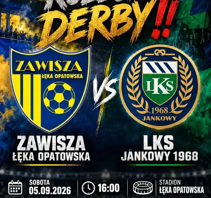 Derby w Łęce Opatowskiej: Zawisza podejmuje lidera z Kępna