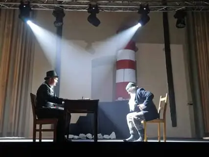 Teatr KAMBAK po raz pierwszy wystąpił w Centrum Synagoga w Kępnie