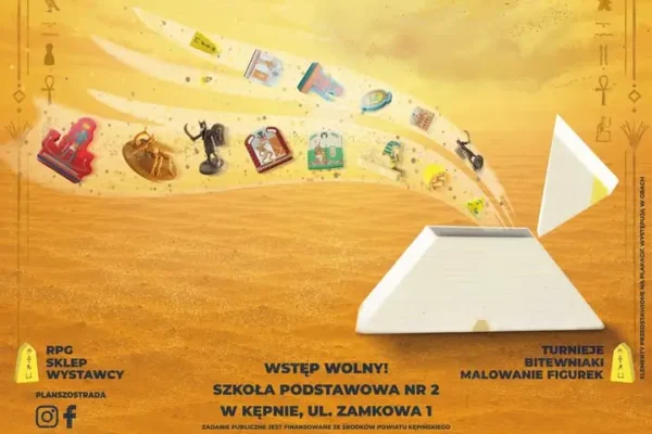Festiwal Gier Planszowych Planszostrada już niebawem w Kępnie