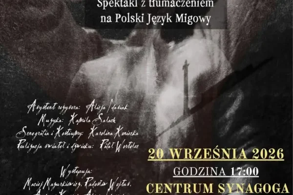 Spektakl „400 stopni do obłędu” w Centrum Synagoga w Kępnie