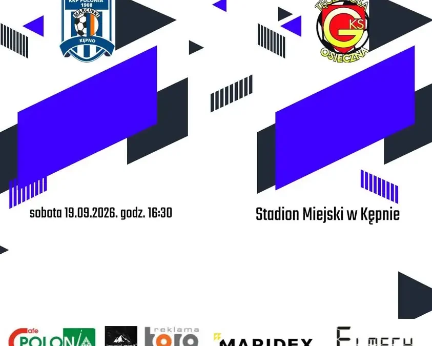 V liga: Polonia Marcinki Kępno zagra dziś na Stadionie Miejskim w Kępnie