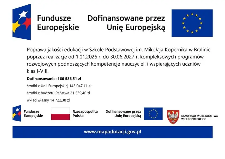 Nowe zajęcia specjalistyczne w Szkole Podstawowej w Bralinie